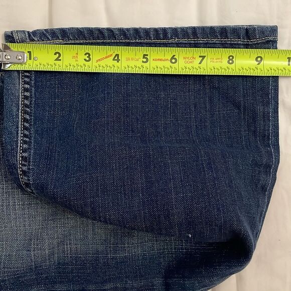 Diesel Zathan 693 Jeans Mens Size 33 Made in Italy Blue Bootcut Button Fly 2004 - Picture 10 of 13